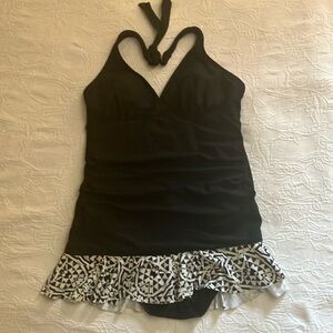 Apt. 9 Black and White Textured Fabric